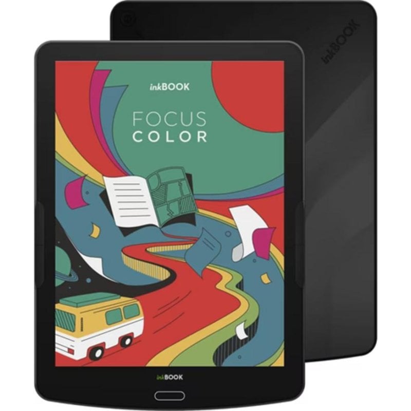 Libro electrónico Inkbook Focus Color Black WiFi 7,8" 32GB Negro