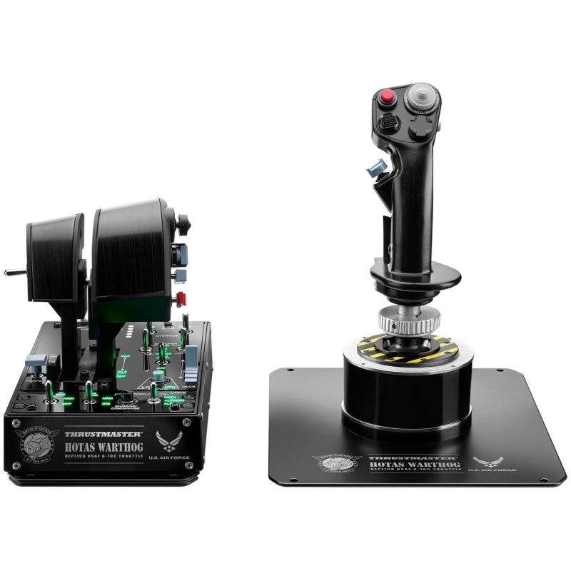 Mando HOTAS Thrustmaster HOTAS WARTHOG MKII Réplica Fuerza Aérea