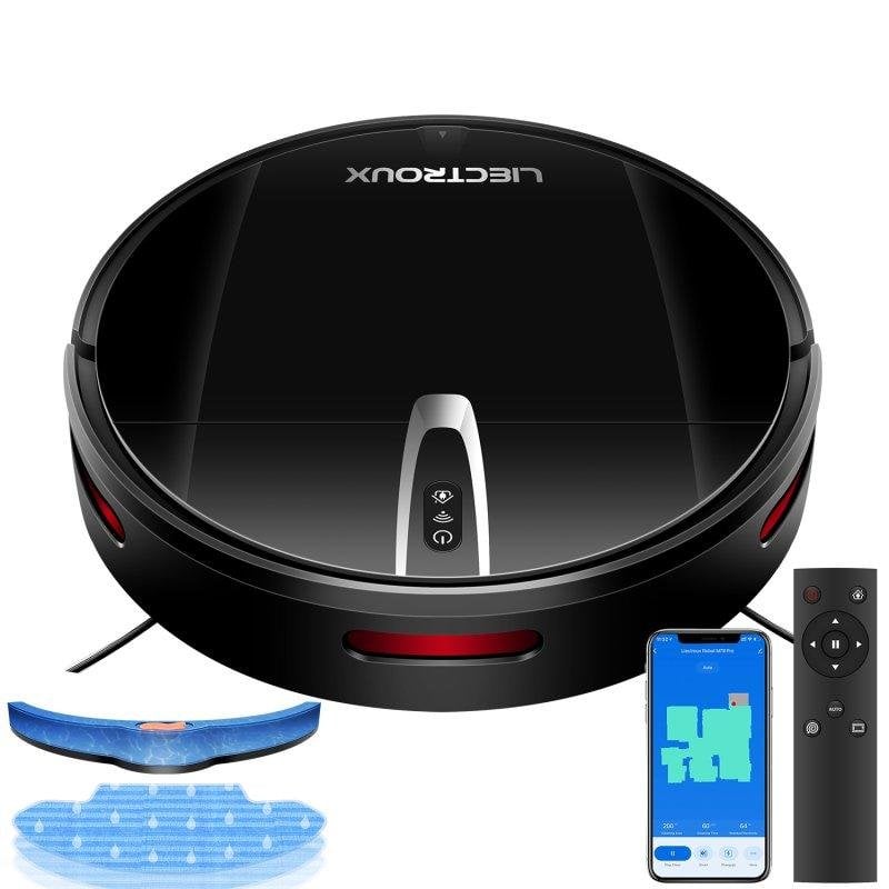 Robot Aspirador y Fregasuelos Liectroux V3S Pro Navegación 2D 4000 Pa Control App Wi-Fi
