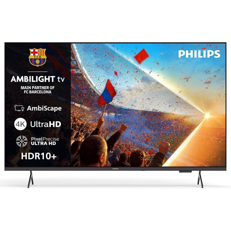 TV Philips LED 50PUS8001 50" 4K UltraHD 60Hz Smart TV Titan OS HDR10+ Ambilight