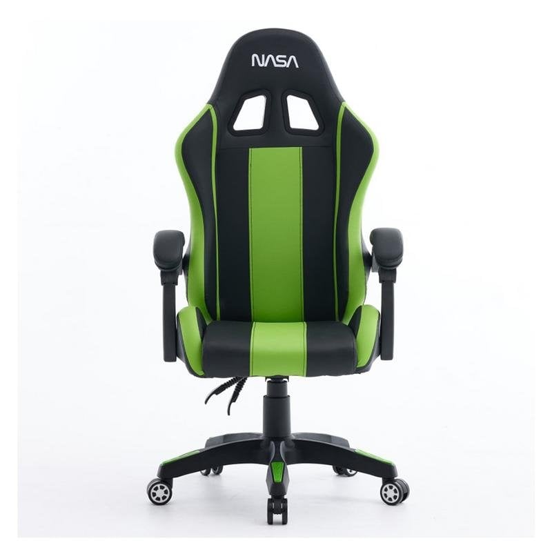 Chaise Gaming NASA Spirit Ergonomique Noir/Vert