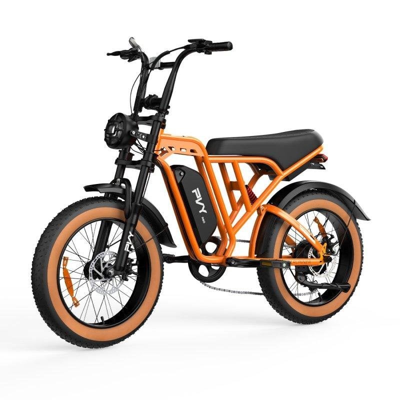 Bicicleta eléctrica PVY A20 Motor 250W Batería 48V 20Ah Neumáticos 20"