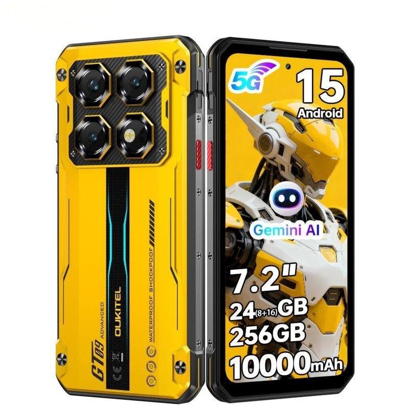 Oukitel WP60 5G 8GB 256GB 7.2" Amarillo