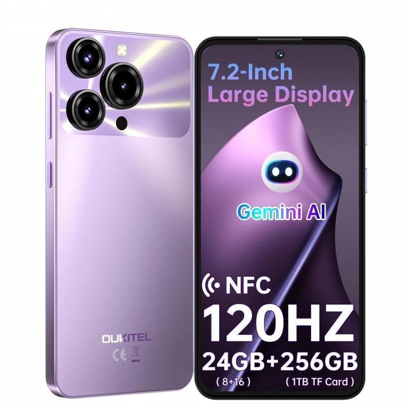 Oukitel C69 4G 8GB 256GB 7.2" Morado