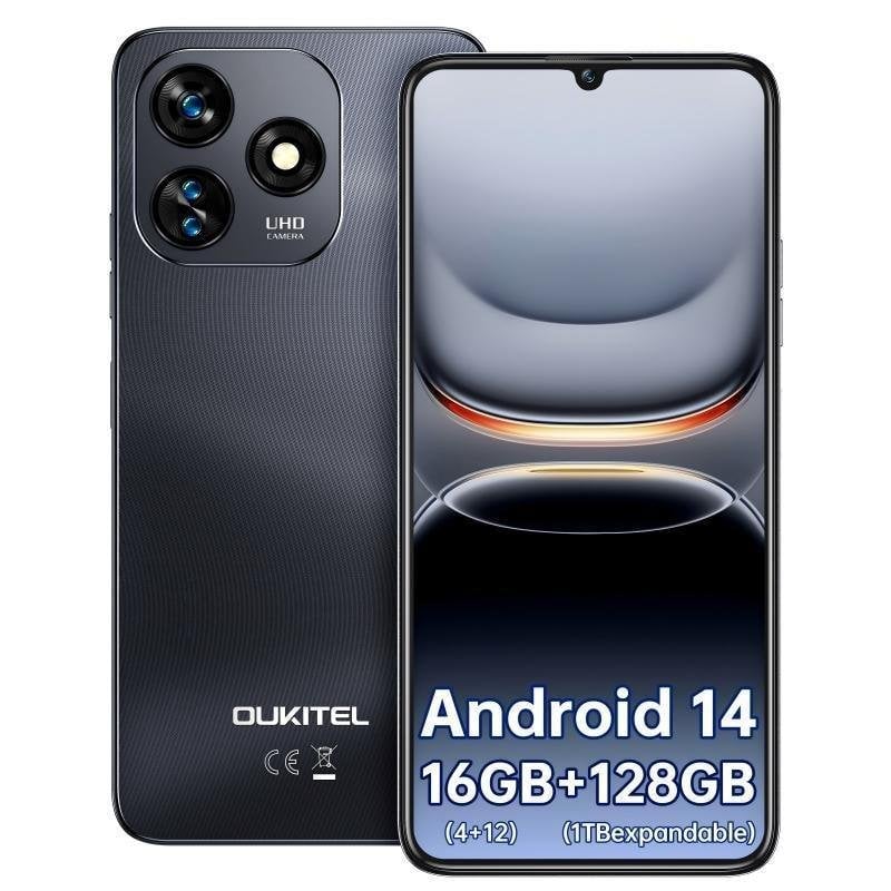 Oukitel C51 4G 4GB 128GB 6.8" Preto
