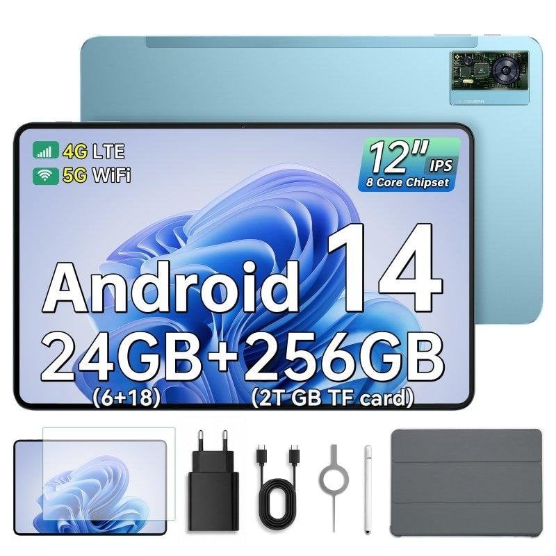 Tablet Oukitel OT5S 4G 12" 6GB 256GB Azul