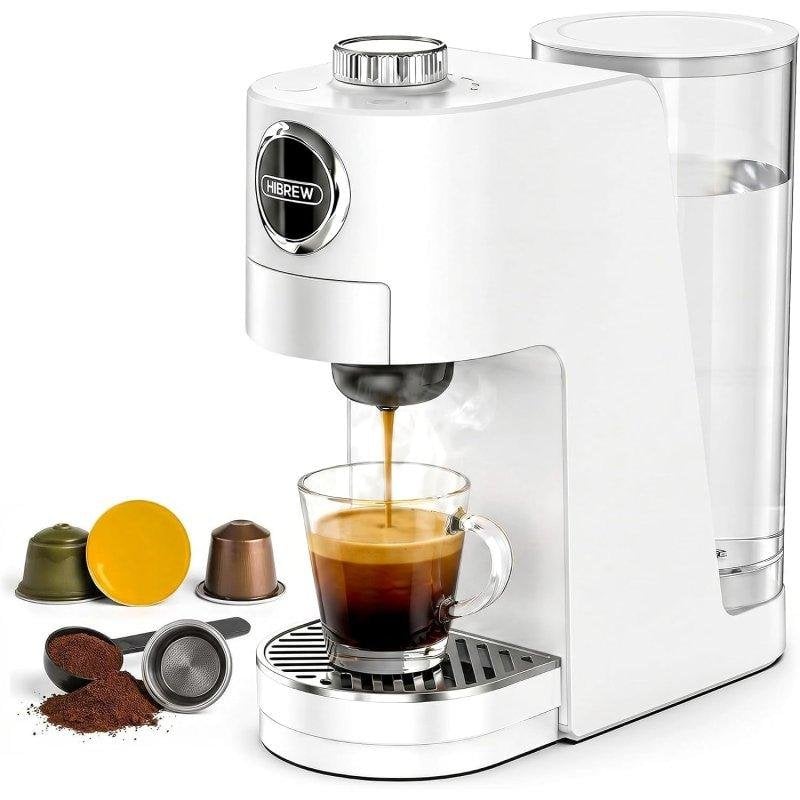 Cafetière à capsules Hibrew H3C 1,4L 20 Bars compatible multi-capsules