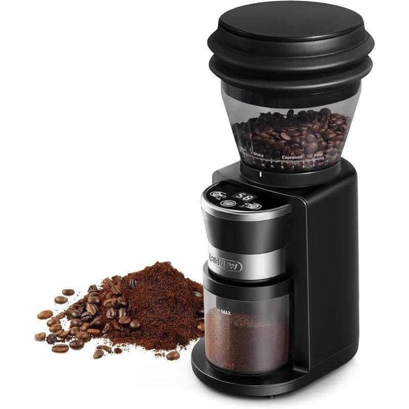Molinillo de café eléctrico HiBREW G3 210g 200W 31 niveles ajuste acero inoxidable