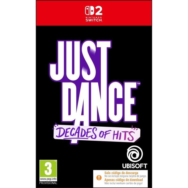 JUST DANCE: DECADES OF HITS CODE IN BOX SWITCH 2