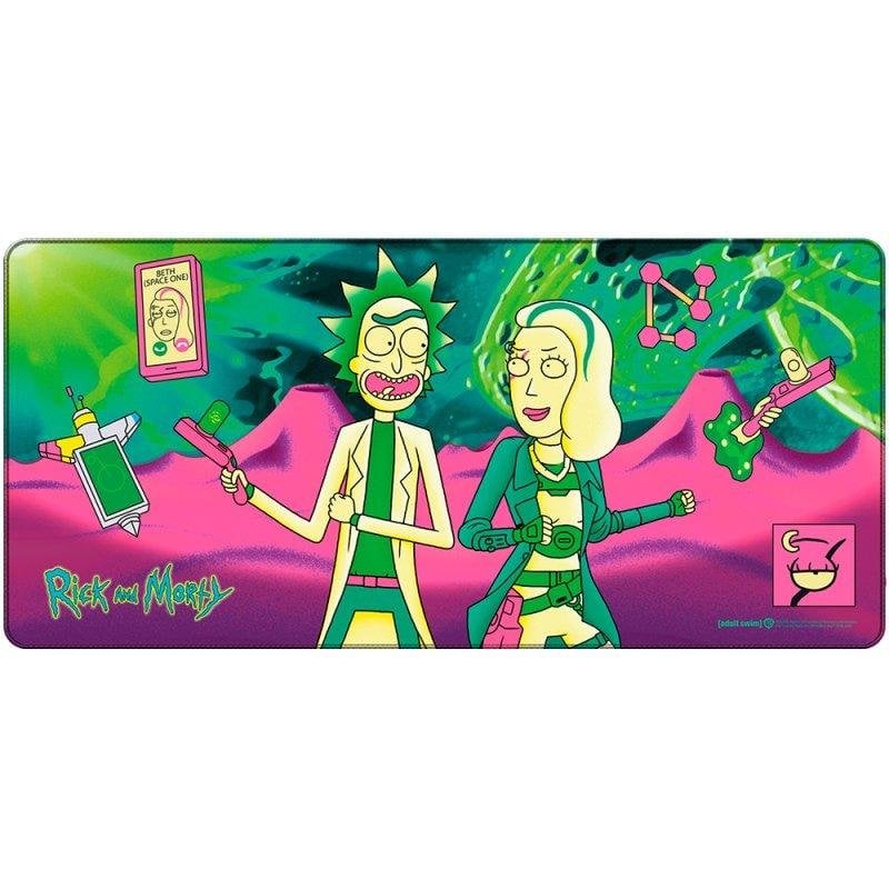 Alfombrilla Gaming XL Rick and Morty Space Beth Adventure 90 cm