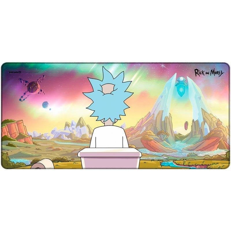 Alfombrilla gaming FS Holding Ltd Rick and Morty Private Sanctuary XL antideslizante