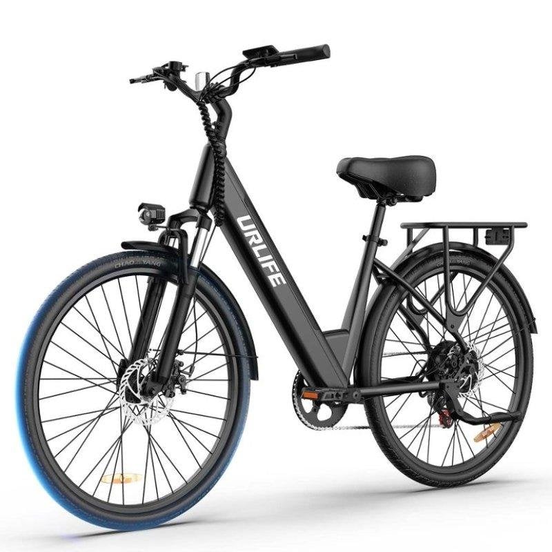 Bicicleta eléctrica URLIFE E26 Motor 350W Batería 48V 10,4Ah Ruedas 26" Shimano 7 Velocidades