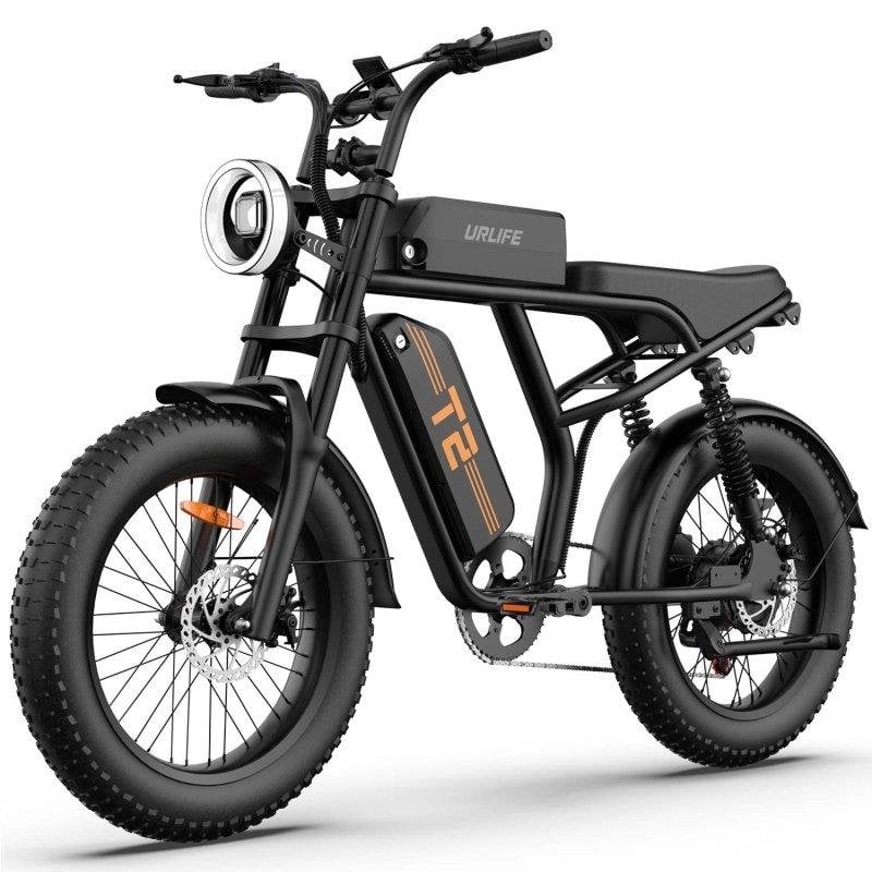 Bicicleta eléctrica URLIFE T2 500W 48V 15,6Ah Fat Tire 20" Doble Suspensión