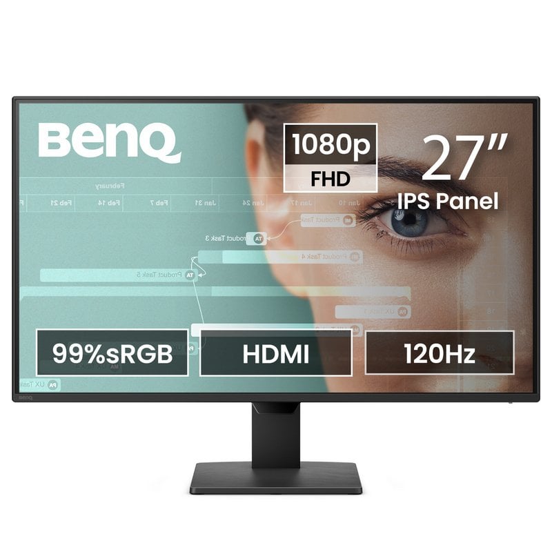 Monitor BenQ GW2790P 27" Full HD 120Hz IPS Altura Ajustable