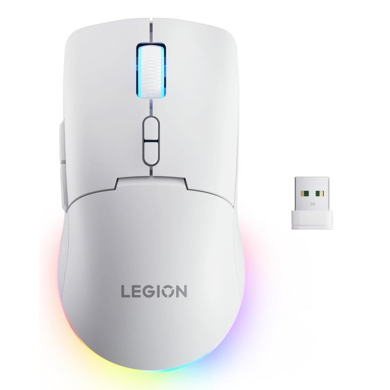 Ratón Lenovo Legion M220 Ambidextro Óptico Wireless Bluetooth 5000 DPI Blanco