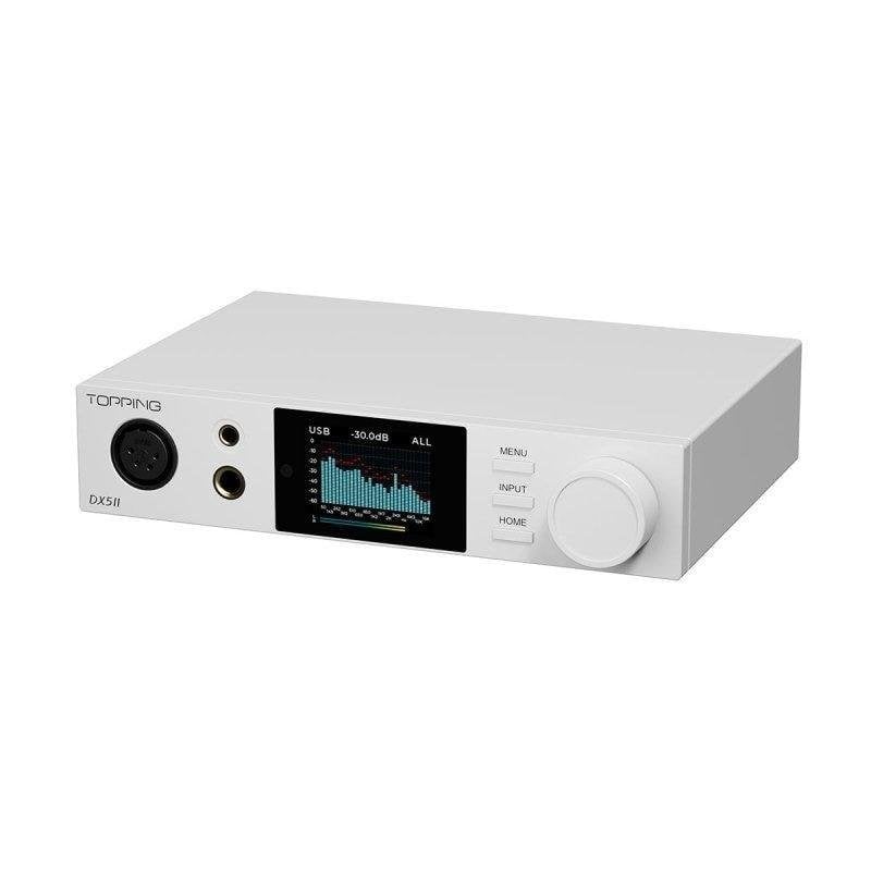 DAC Amplificador Topping DX5 II 15,2W RMS Bluetooth 5.1 EQ 10 bandas