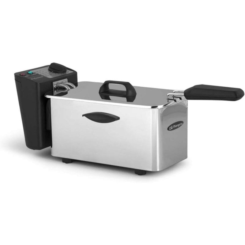 Freidora Orbegozo FDR 35 3,5 L 2000 W con termostato regulable y tapa extraíble