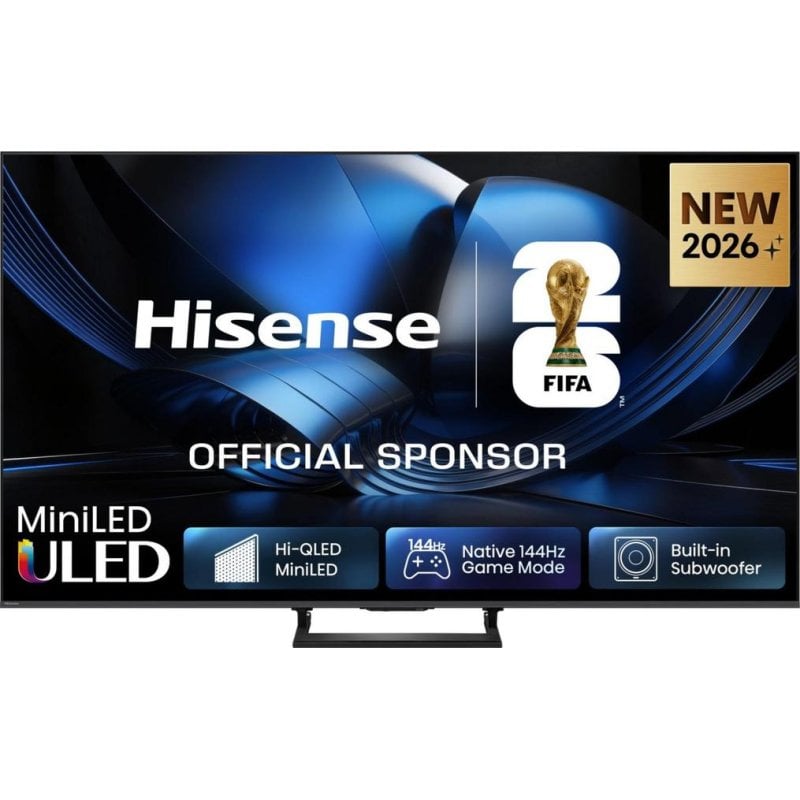 TV Hisense Mini LED 65U7SE 65" 4K UltraHD 144Hz Smart TV VIDAA HDR10 Dolby Vision