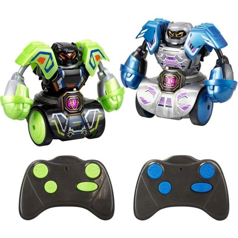 Robot de combate Silverlit Robo Kombat Tornado Battle pack doble con mandos IR y efectos LED