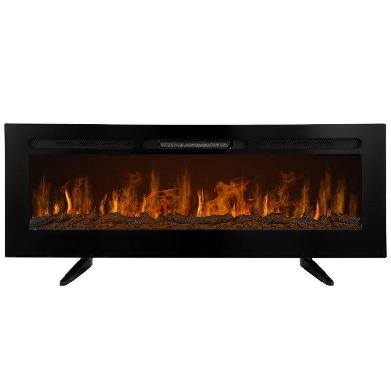 Chimenea Eléctrica Monster 60" 1850W Pared Mando Temporizador Semanal