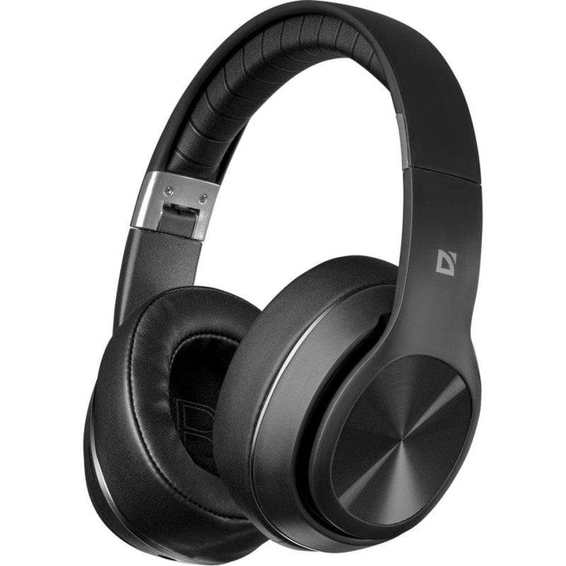 Auriculares Defender FreeMotion B540 inalámbricos Bluetooth 5.4 con micrófono y MicroSD negros