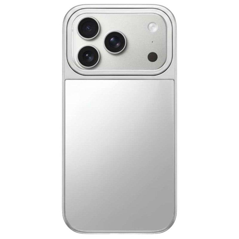 Funda para móvil La Casa de las Carcasas Espejo Bordes Reforzados Transparente para iPhone 17 Pro