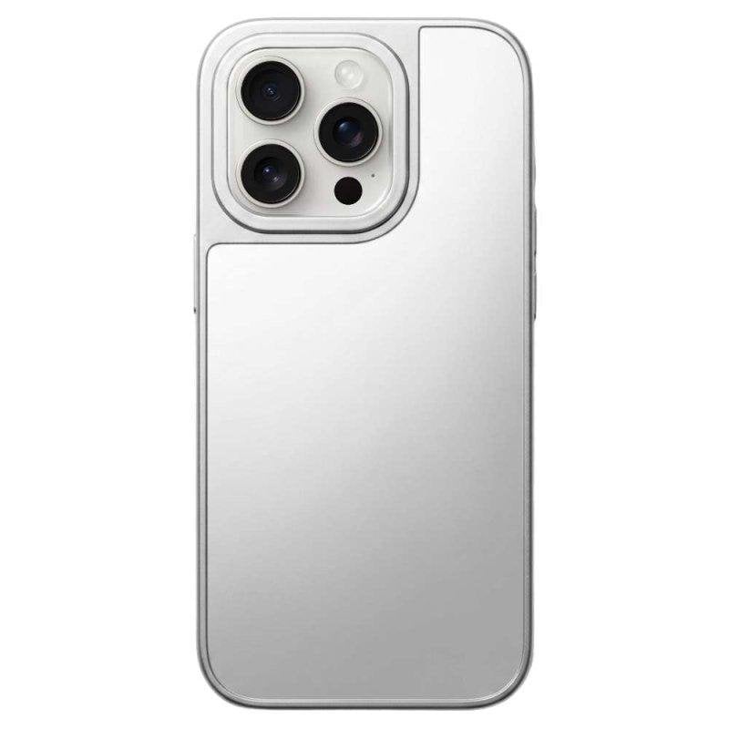 Funda para móvil La Casa de las Carcasas Espejo Bordes reforzados Transparente para iPhone 15 Pro Max