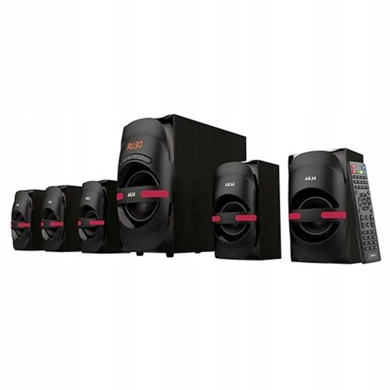 Akai HT014A-5086F Home Cinema 5.1 Bluetooth 105 W RMS Subwoofer activo
