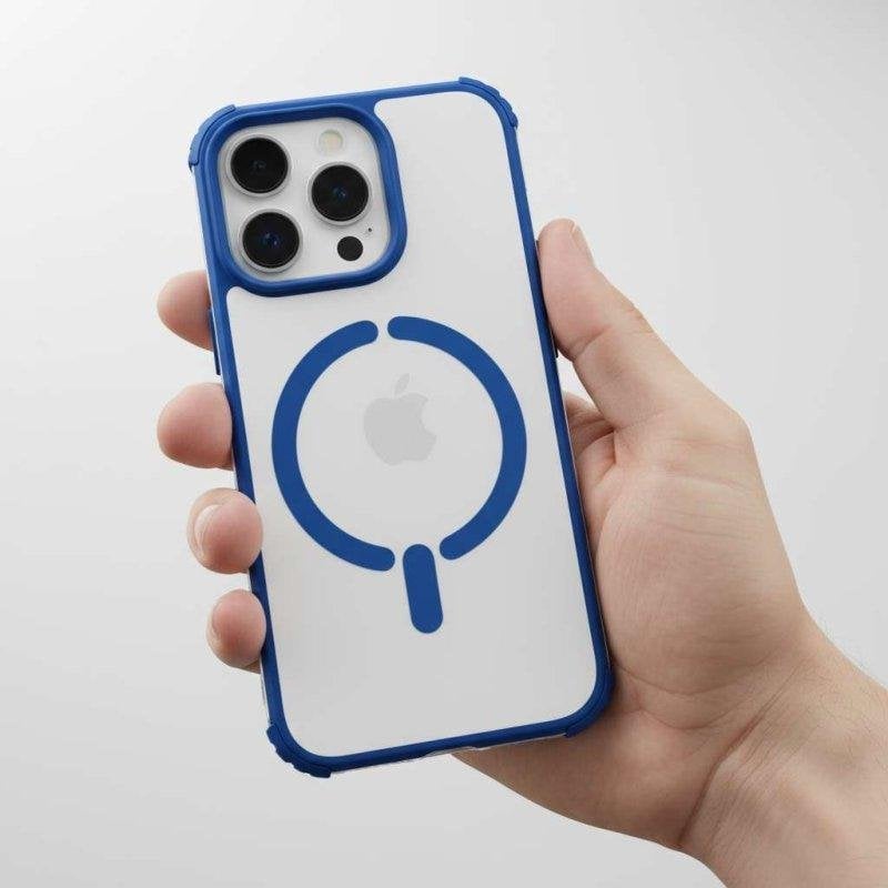 Funda para móvil La Casa de las Carcasas Bumper Suave Compatible MagSafe para iPhone 15 Pro