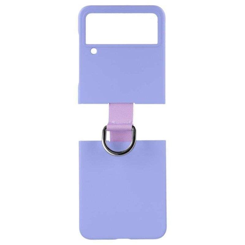 Funda para móvil La Casa de las Carcasas Ultra Suave con anillo giratorio para Samsung Galaxy Z Flip4