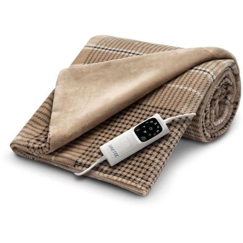 Manta eléctrica Imetec 16936 Beige Terciopelo 180x140 cm 150 W