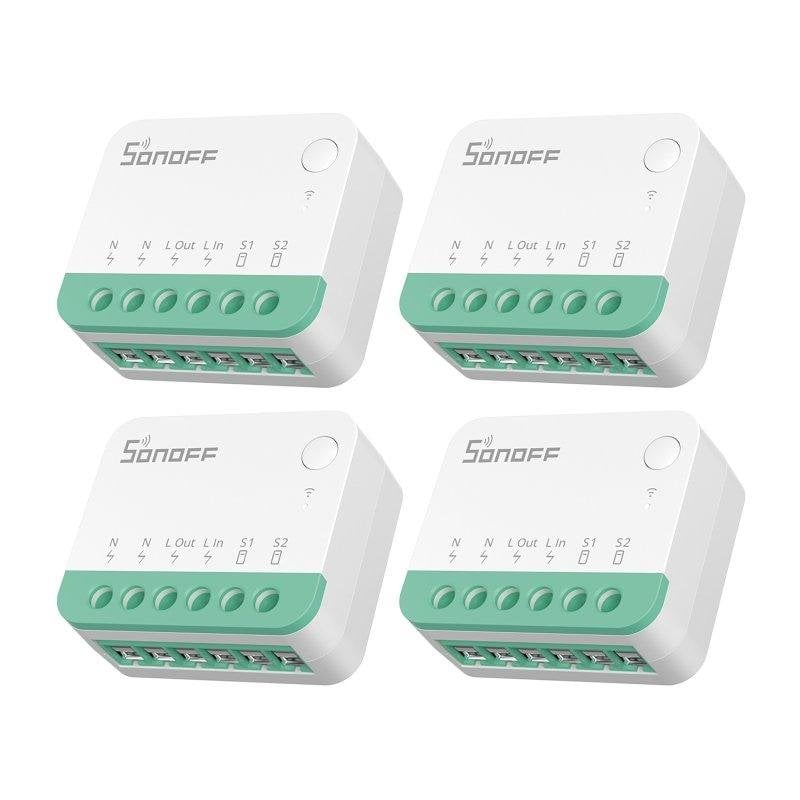 Interruptor inteligente Sonoff MINIR4M WiFi Matter compatible Alexa Google