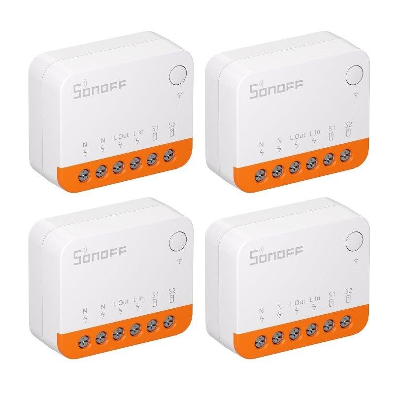 Interruptor inteligente Sonoff MINIR4 WiFi compatible Alexa Google Home