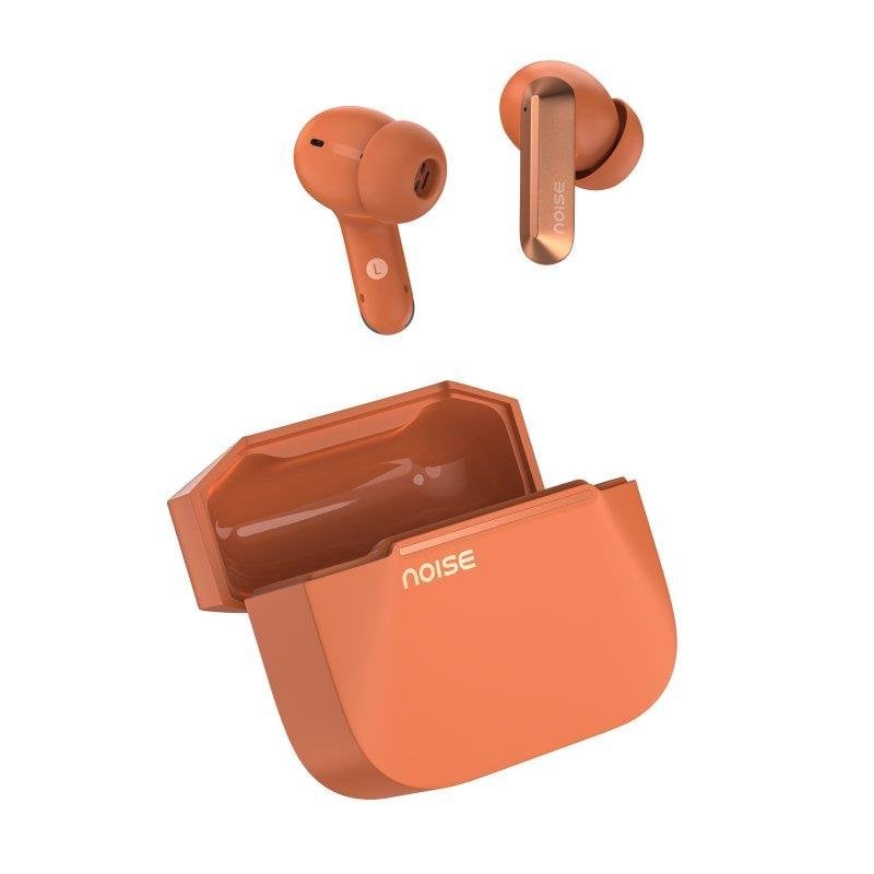 Auriculares Noise Alt Buds inalámbricos Bluetooth 5.3 con cancelación de ruido y resistencia IPX5 naranja