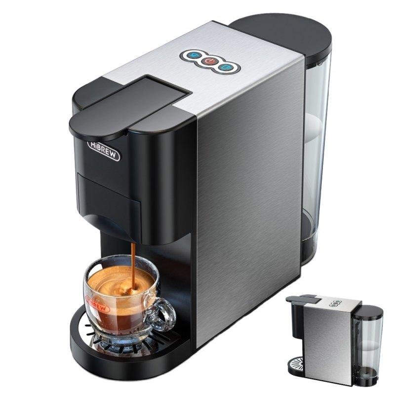 Cafetière multicapsules HiBREW H3A 1000 ml 19 Bars Café chaud et froid