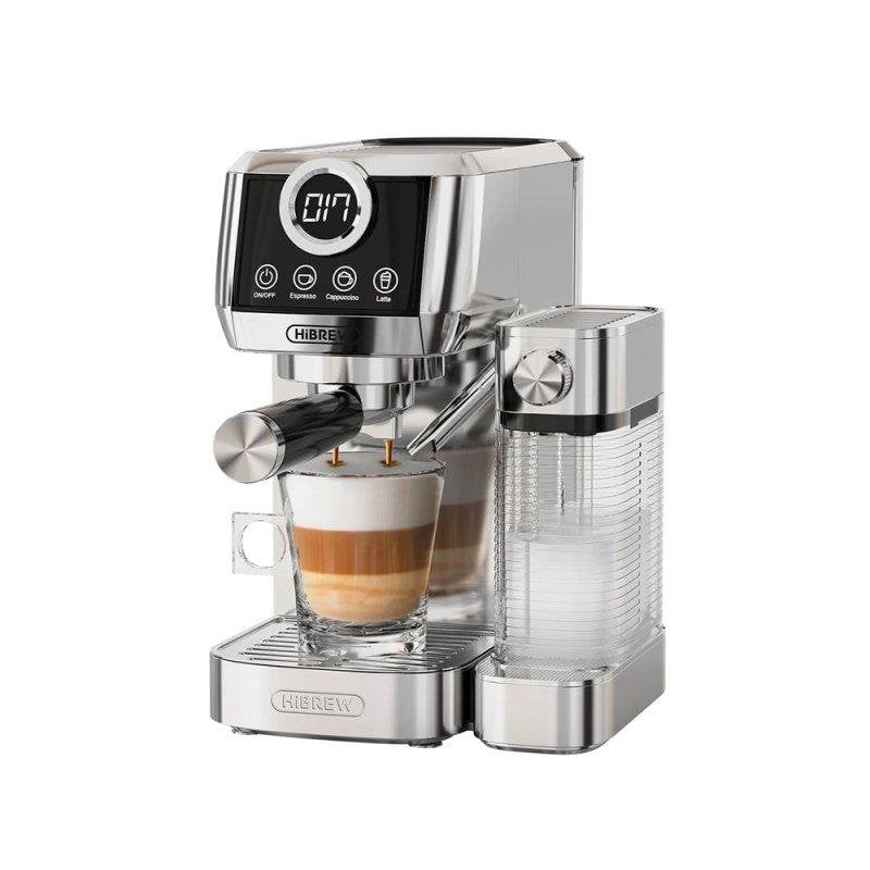 Cafetera Espresso HiBREW H13A 1,3 L 20 bares 6 modos con doble caldera