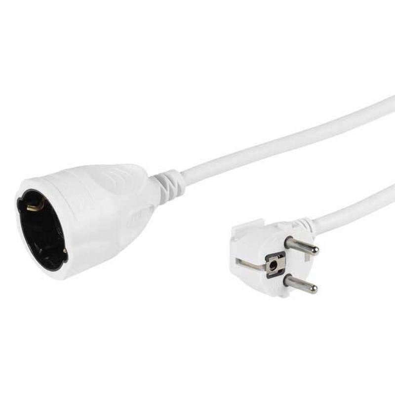 Alargador Vivanco VVELEXTLEAD30W 3 m 1 toma tipo F blanco 1,5 mm²