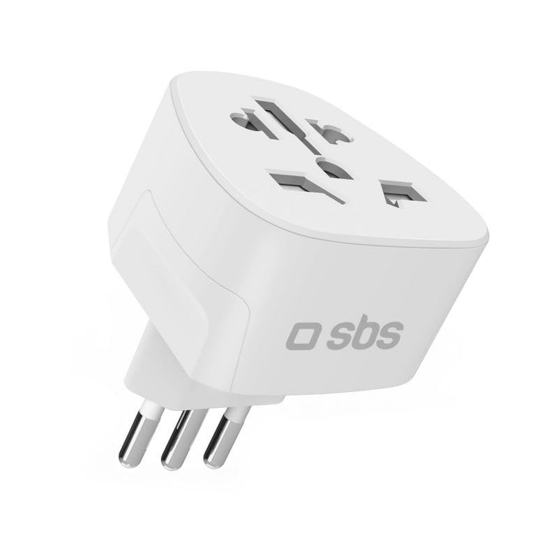 Adaptador de enchufe SBS TEADAPTITWORLD Universal Multitipo Tipo L