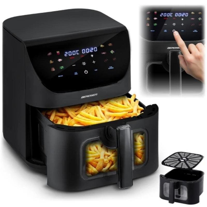 Air Fryer Berdsen BD-660 Janela 8 L 1700 W 12 Programas Ecrã LED