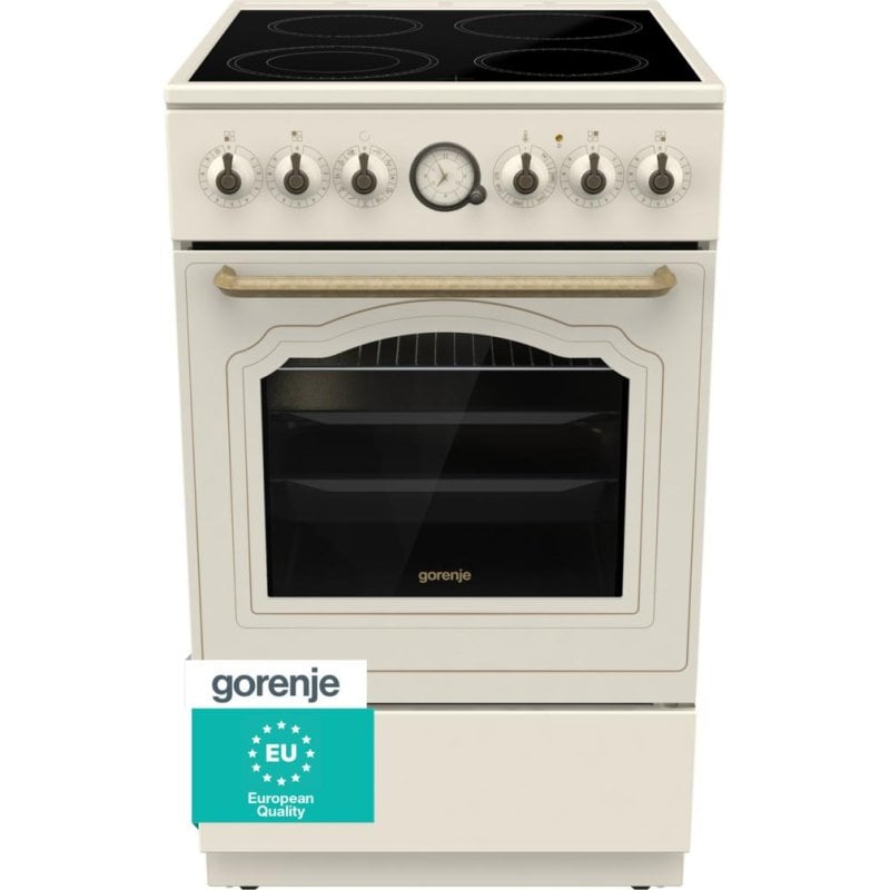 Cocina Gorenje GECS5B70CLI cerámica 70L 4 zonas horno eléctrico A