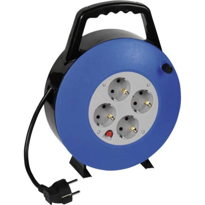 Regleta Vivanco VELBOB10MT 4 Tomas Angular 10 m Interior y Exterior