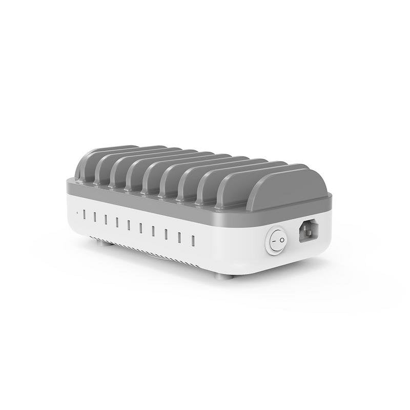 Estación de carga Compulocks 10PU con 10 puertos USB-C y 200 W de potencia
