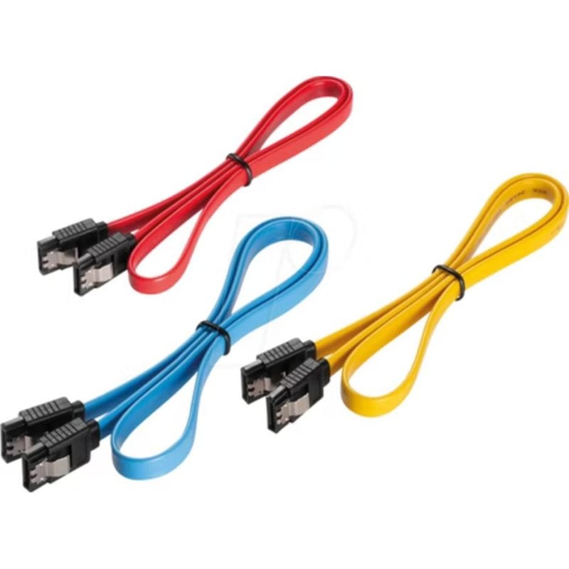 Cable SATA Sonero 3 cables 50 cm 6 Gbit/s Retrocompatible