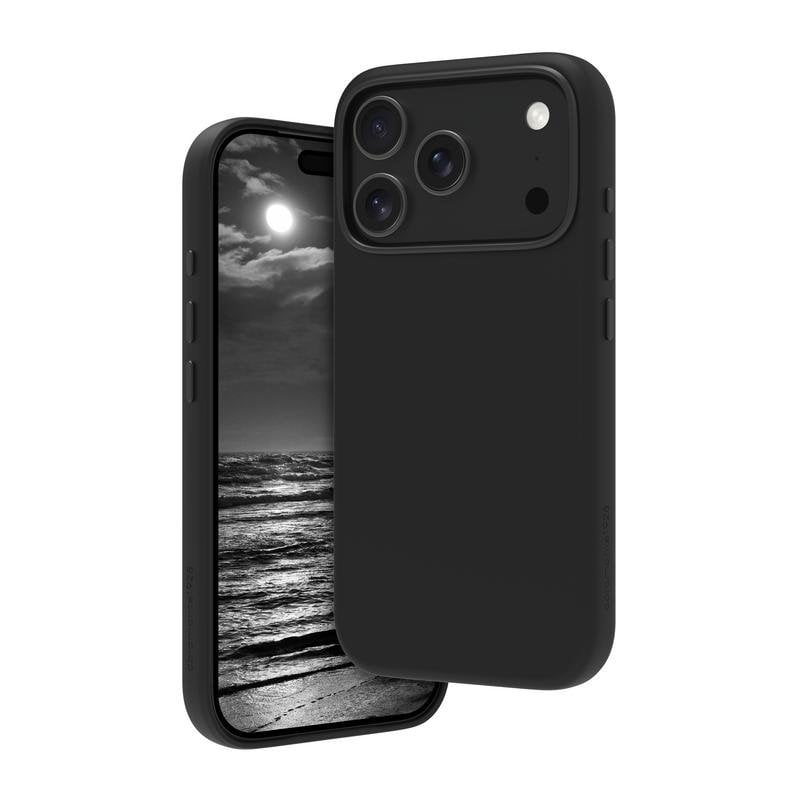 Capa para telemóvel dbramante1928 Cover microfibra preta para iPhone 17 Pro