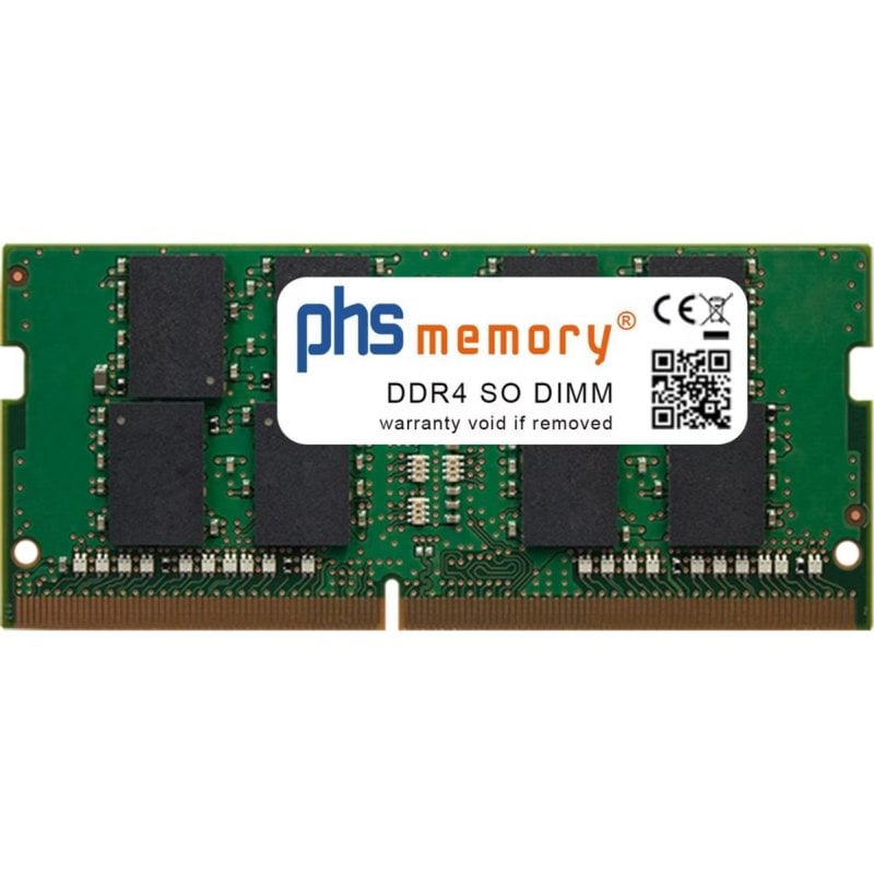 Memoria RAM PHS-memory SP631295 32GB DDR4 SO-DIMM 3200MHz 1,20V Notebook