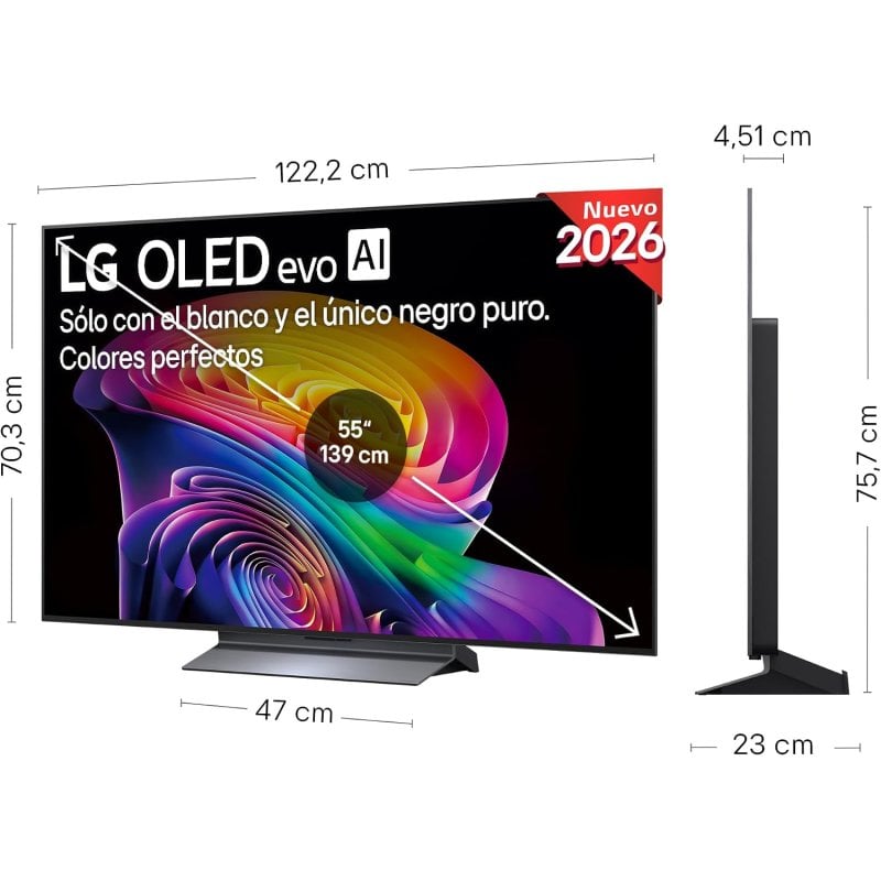 LG OLED C6 - vue 4