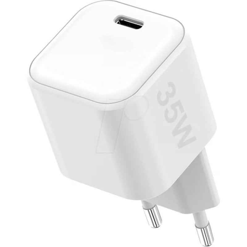 Cargador USB fontastic 35W GaN Power Delivery USB-C Blanco