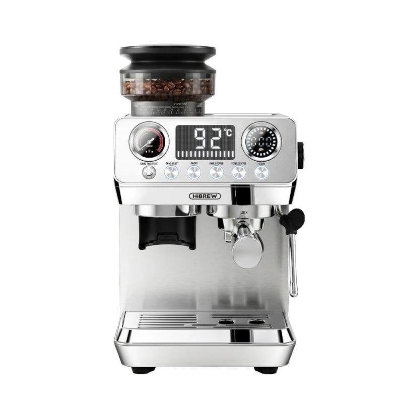 Cafetera Espresso HiBREW H7 Lite con molinillo integrado y vaporizador