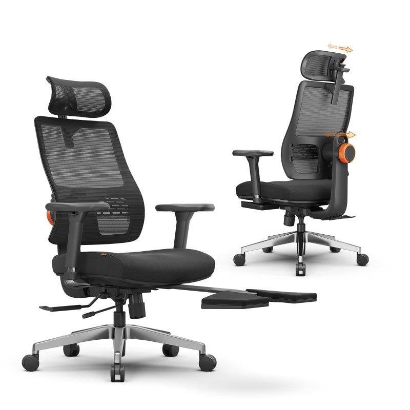 Silla Ergonómica Newtral MagicH-BPro + Escritorio Desmontable LAPD-BLACK