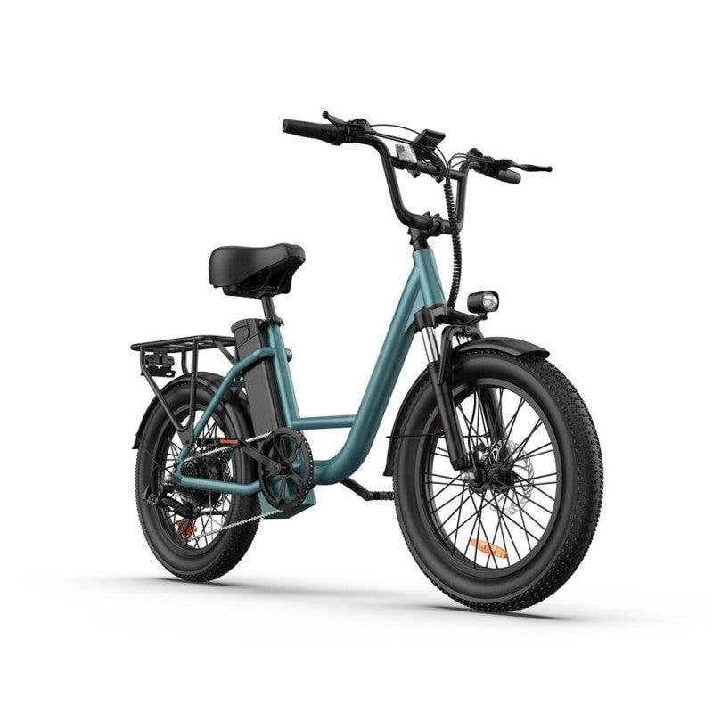 Bicicleta eletrica Urlife E20 Verde 48V 13Ah Pneus 20x3.0